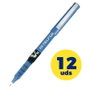 Pilot V5 Hi-Tecpoint Punta Aguja Tinta Líquida Azul (Set de 12)